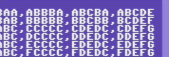 Binary search in BASIC DATA statements