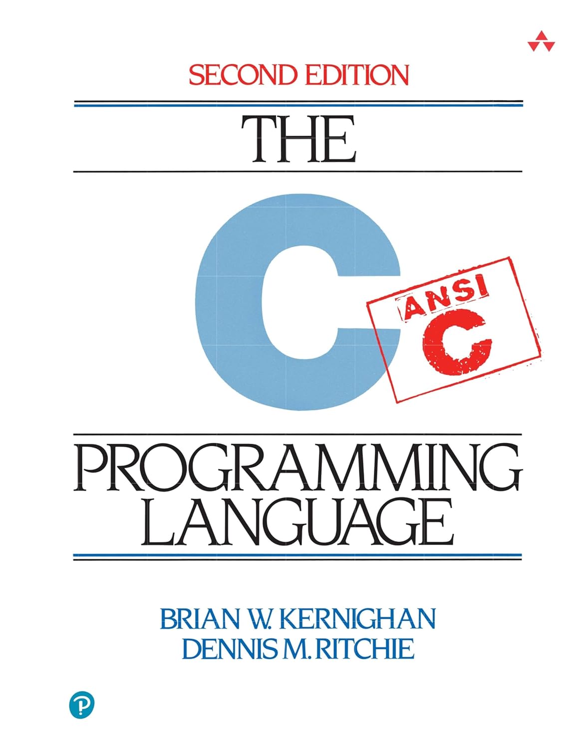 Cover for the book The C Programming Language, 2nd edition, by Brian Kernighan and Dennis M. Ritchie