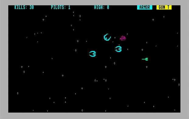 BASIC Star Galactica, by jim_64