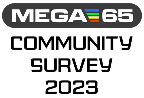 MEGA65 Community Survey 2023 banner
