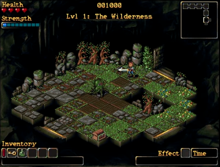 Another still from Roguecraft DX for the MEGA65