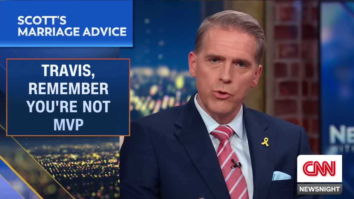 A modern example of title compositing in a news broadcast