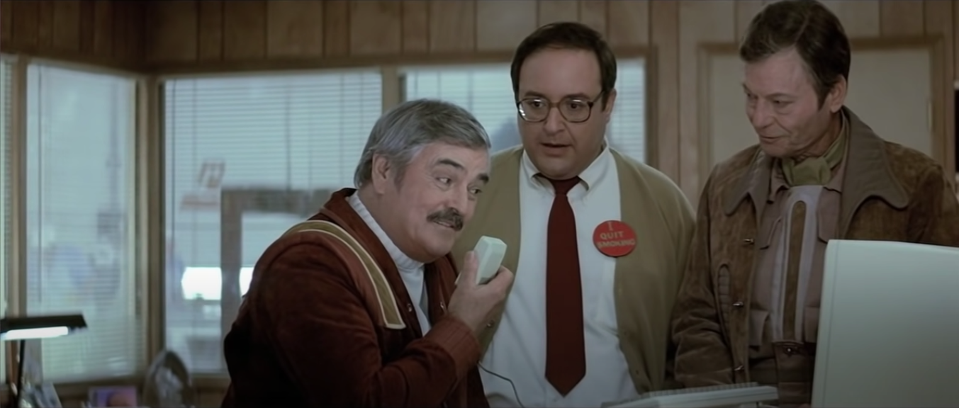Still from the movie Star Trek IV: The Voyage Home (1986)